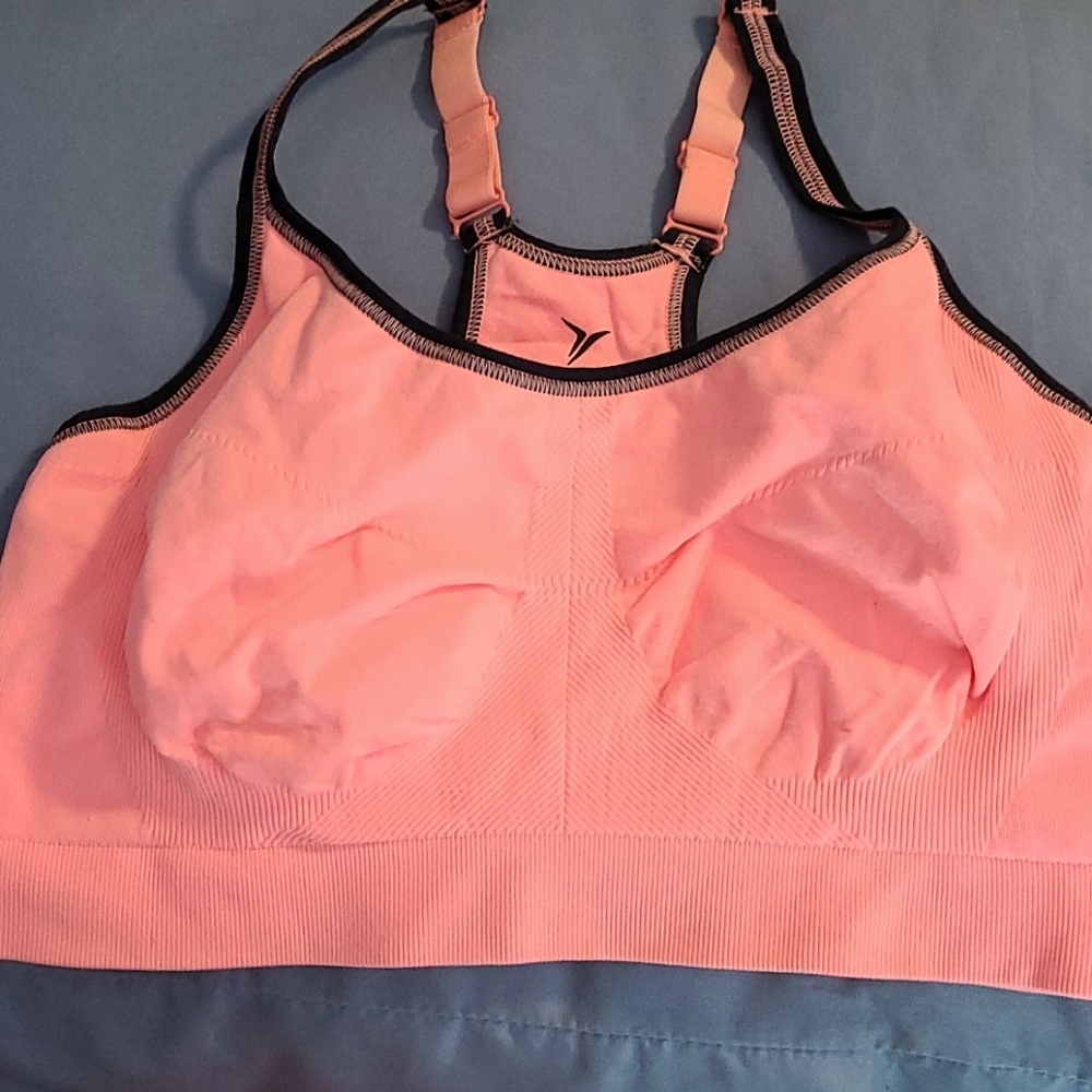 Peach Sports Bra